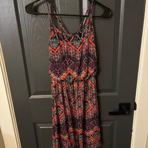 Maurices Vibrant Geometric Mini Dress